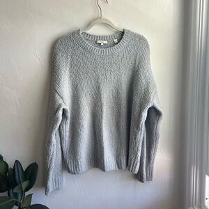 Vince Gray Italian Wool Knit Sweater